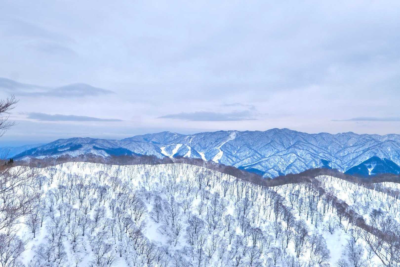 奥の方に白山…かな？