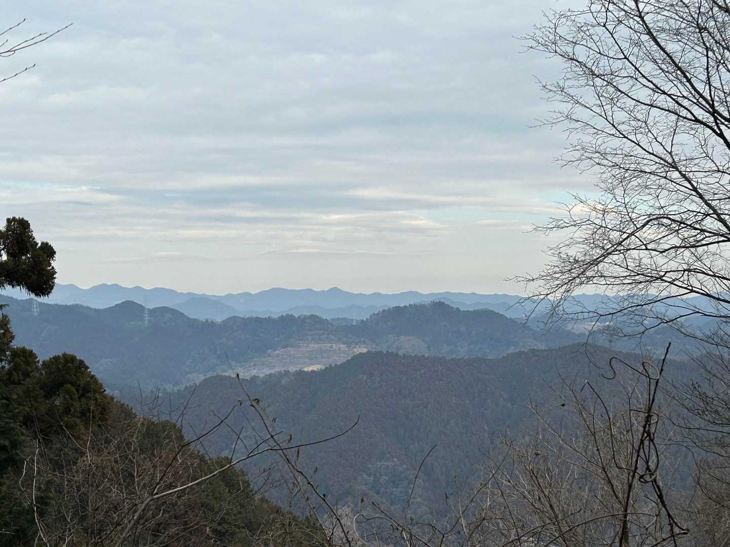山頂からの展望一人占め