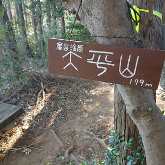 ①大平山