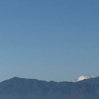 大山と富士山🗻