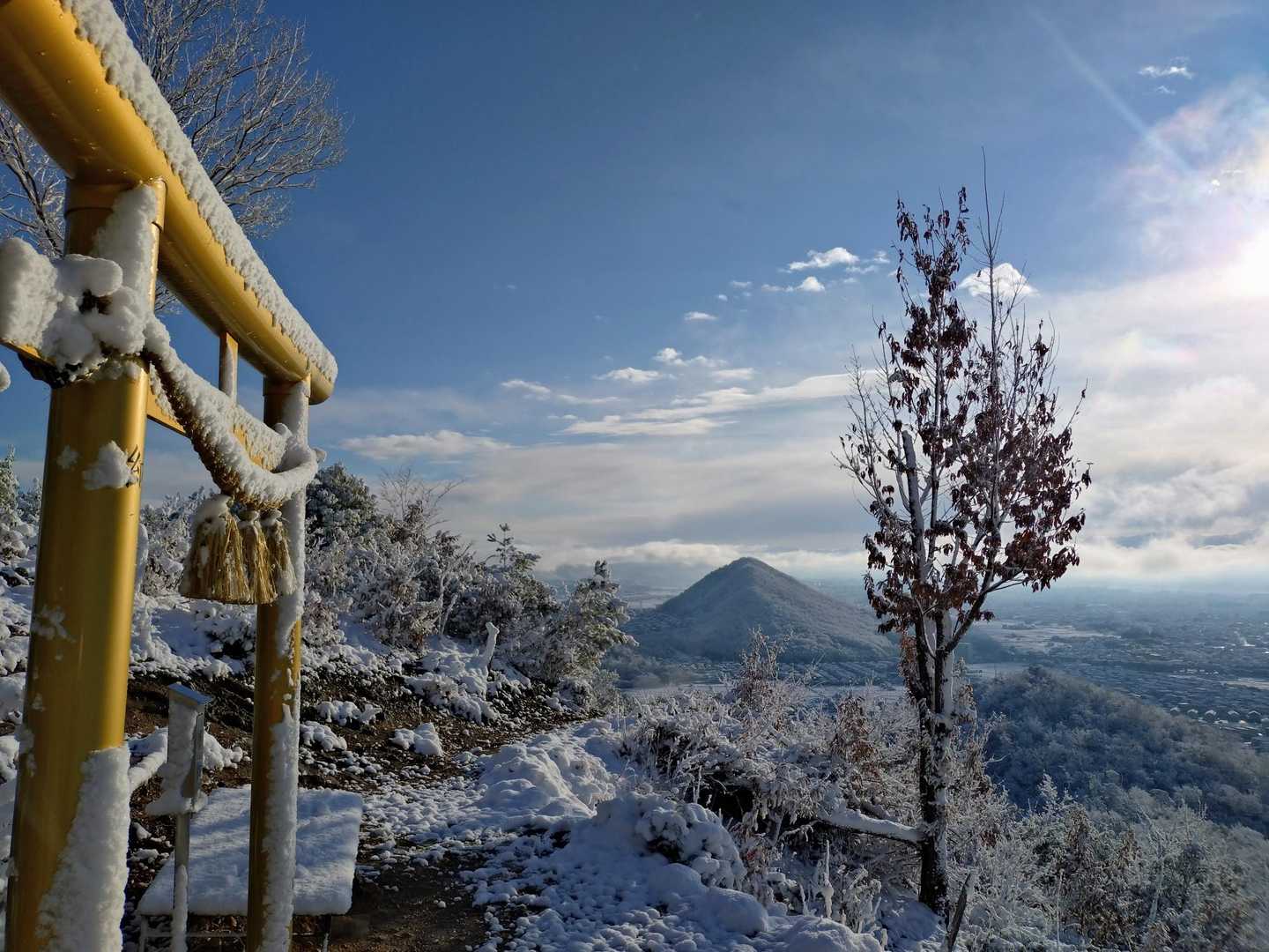 鳥居を入れてもう１枚❄
