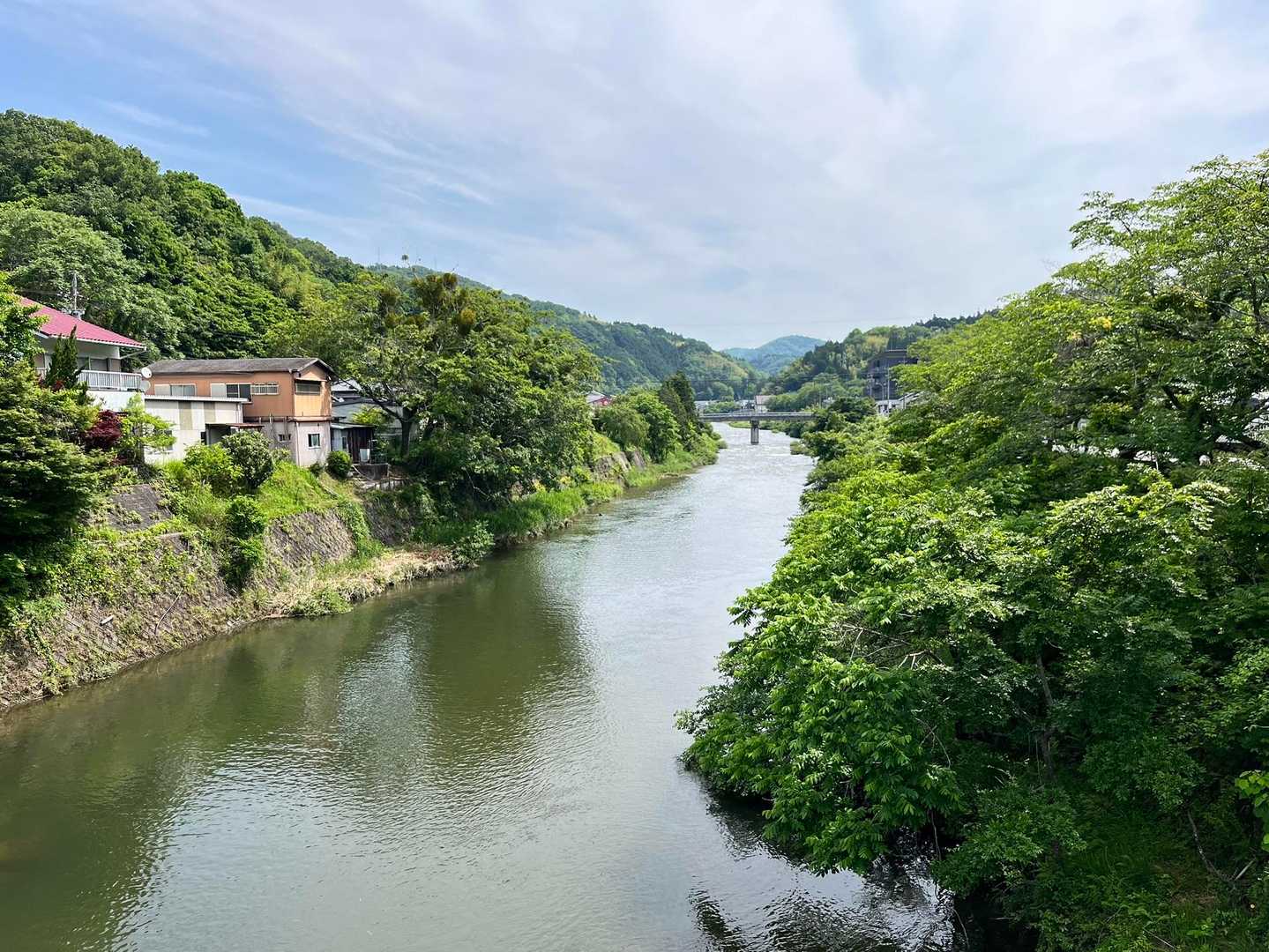 巴川を越えて🚶