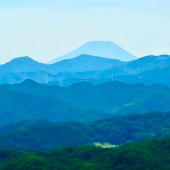 多峯主山から富士山
