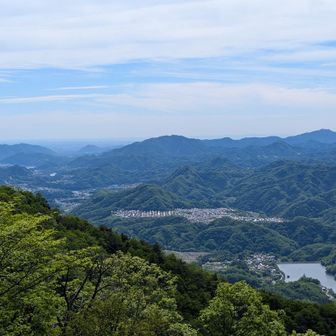 上野原方面もすごい。