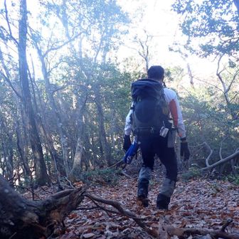見たり、稜線を気持ちよく