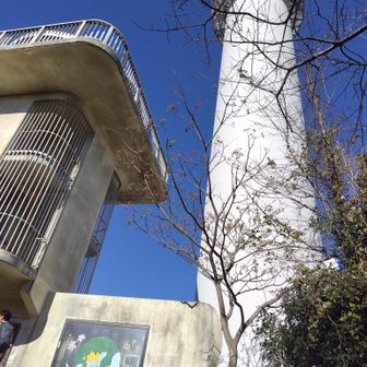 電波塔(レーダー雨量観測所)の高台に上がってきました