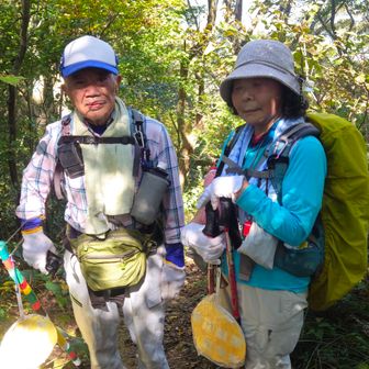 ウヅラご夫妻
ビックリ！ここでも会うとは、先週に続いて…
