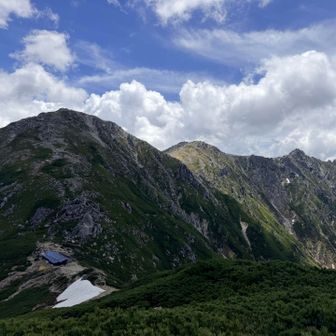 木曽前岳から木曽駒ヶ岳