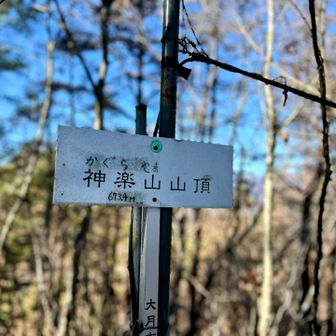 神楽山 山頂⛰️