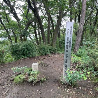 ピーク　登山なら達成感😊