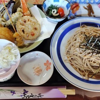 天ざるそば(大盛)