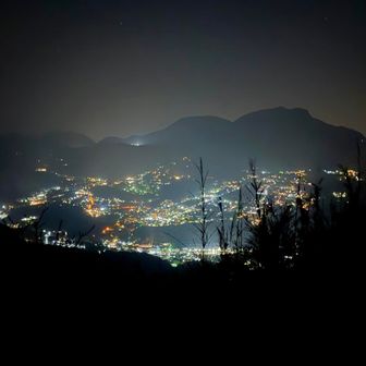 強羅の夜景😊