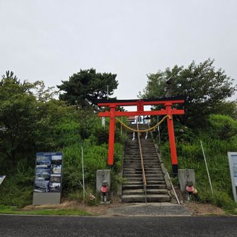 宮城県1座目、日和山(ひよりやま)
グレーピークです。
