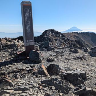 西農鳥岳とNo.1峰