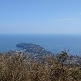 天気が最高で真鶴半島も良く見えた
