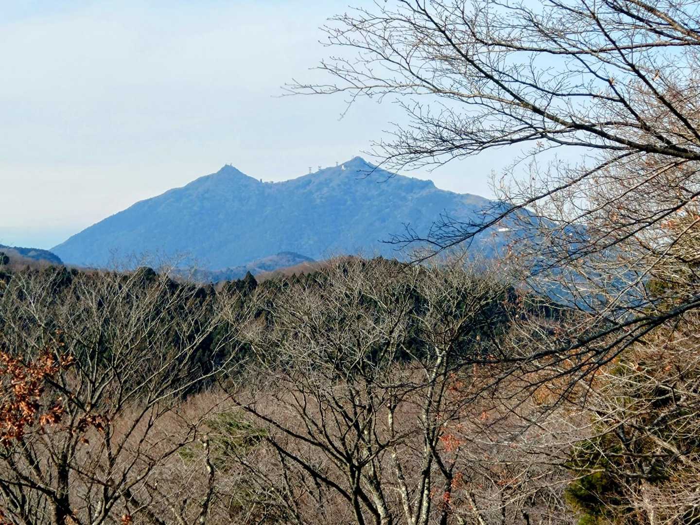 筑波山🤗　（朝日峠から）