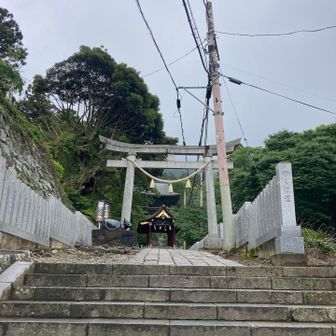 筑波山は雲の中☁️