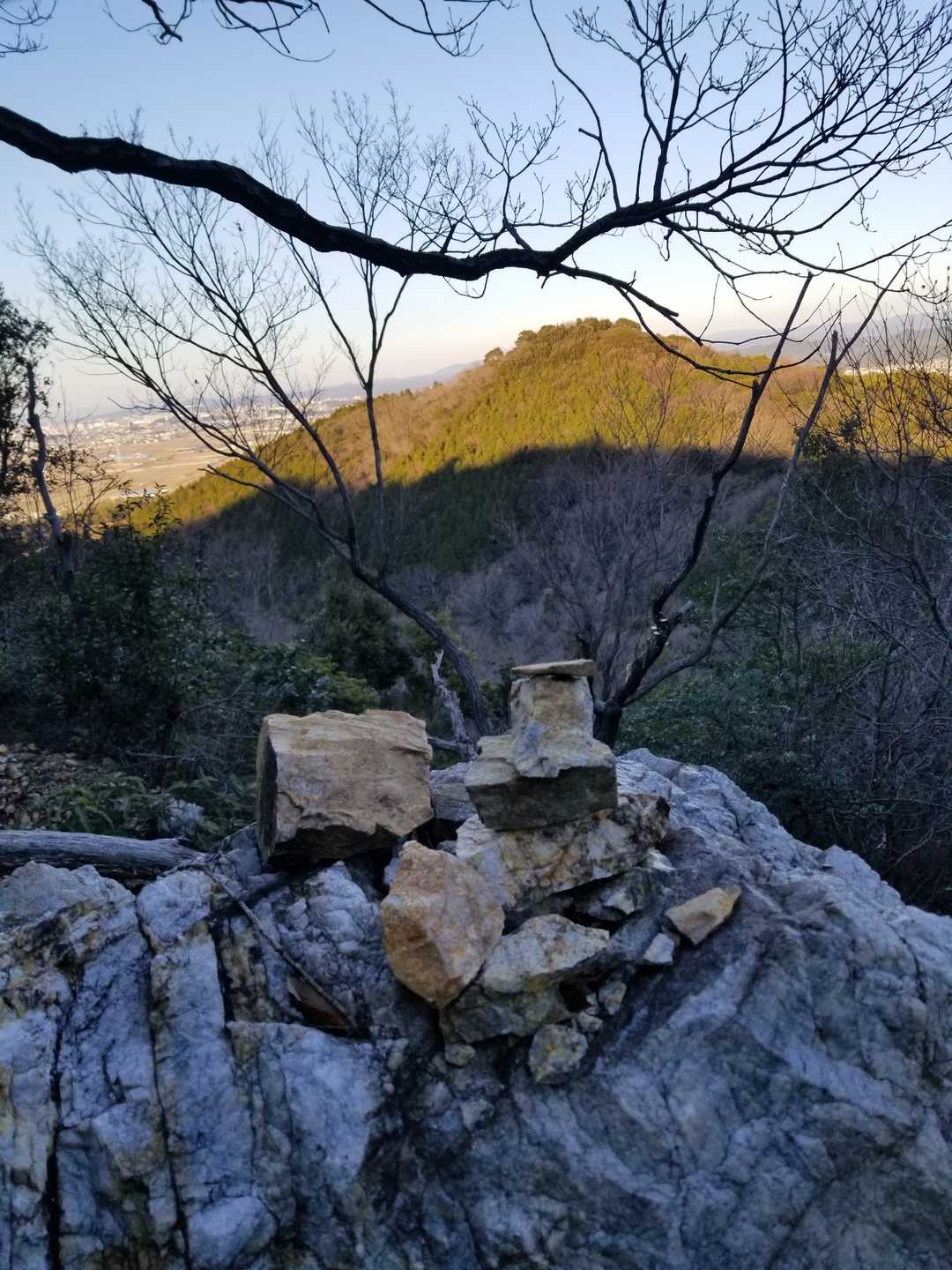 水晶山 往復コースの写真