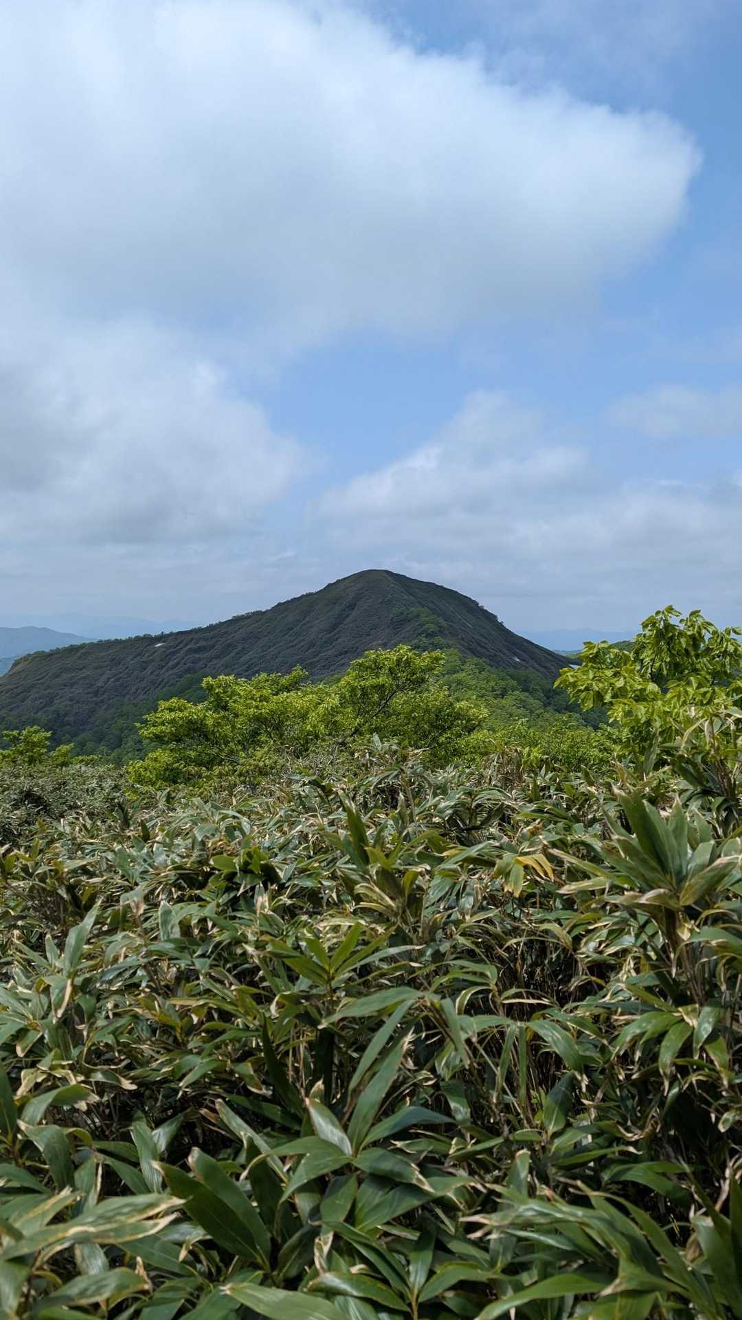 四角岳へ向かい振り返り📸
中岳カッケーな😗