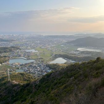 夕方の高御位山もなかなか捨てがたい😊