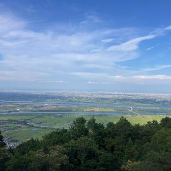 多度山山頂からの眺望