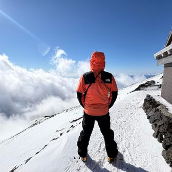 サポートしてくれたバディには感謝🫡✨
彼1人だったら山頂まで行っていたでしょう…