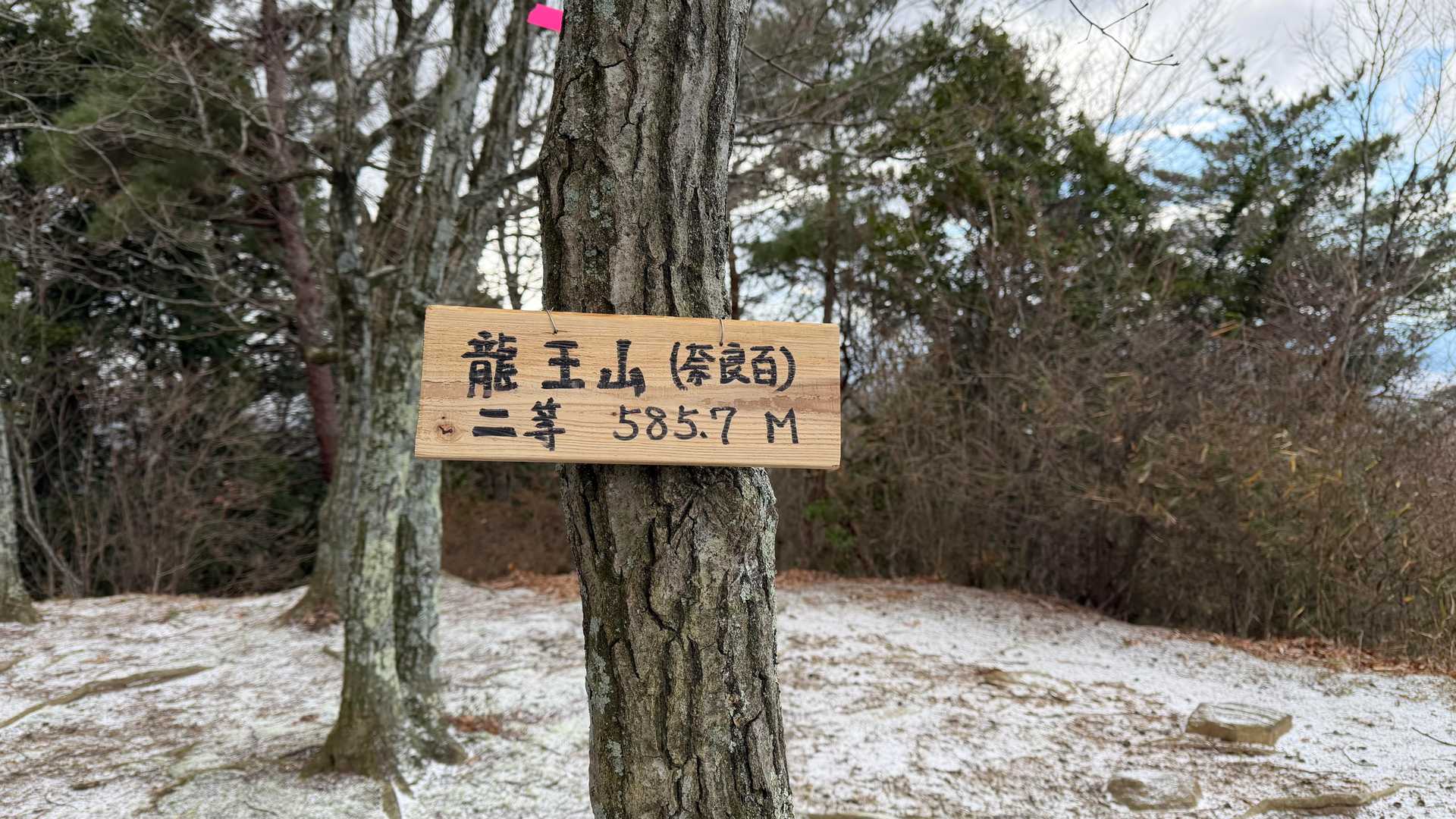 奈良百あるんだ、と後で調べたら、奈良には百名山はなく、百「遊」山だそうな😂