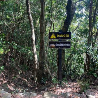 しかし、次は崖で危険なのでいかない