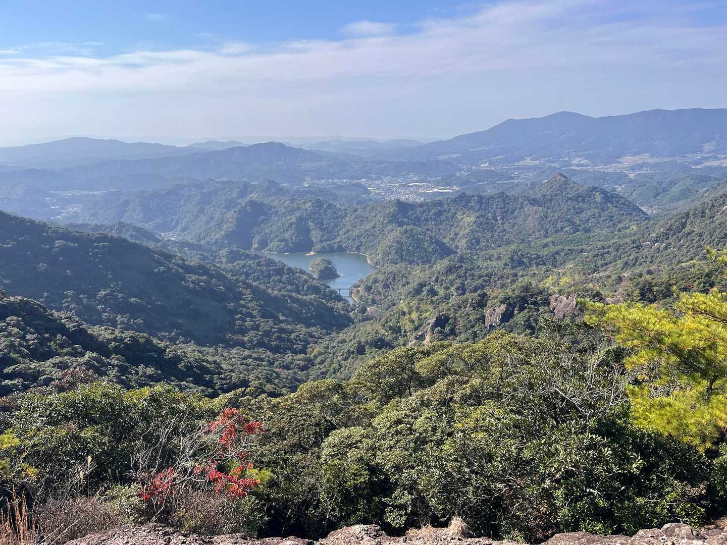 英山登山口-英山-本城岳-有田ダム登山口 周回コースの写真