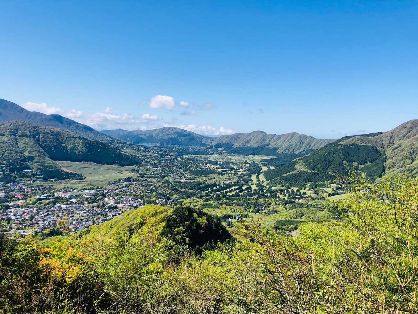 金時登山口バス停-金時山 往復コースの写真