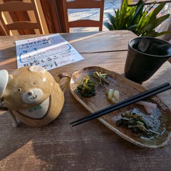 田舎しるこが冷えた体に染みわたる