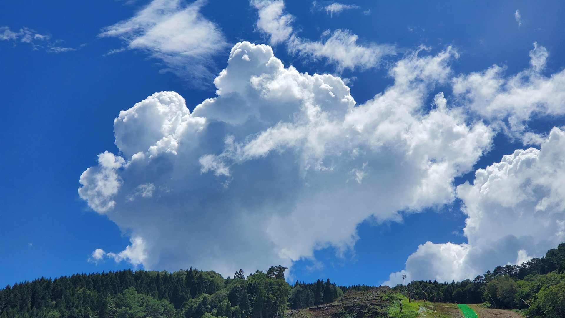 巨大な積乱雲