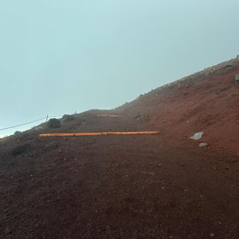 富士山らしい道になってきた