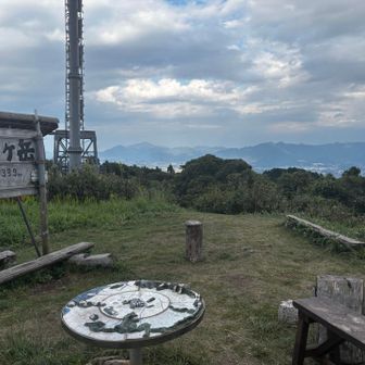 遥かホーム皿倉山を臨む✨