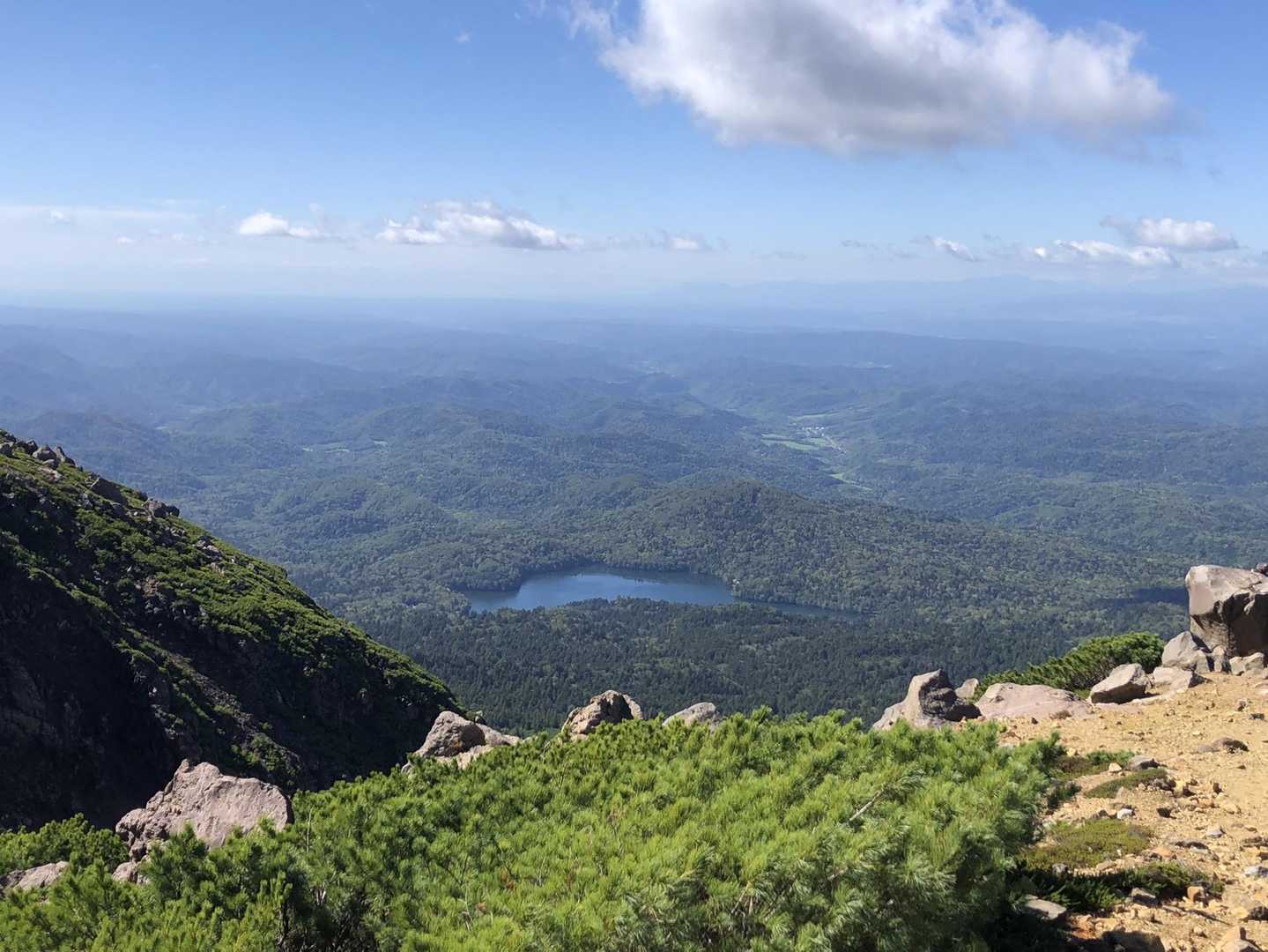 雌阿寒温泉登山口-雌阿寒岳-阿寒富士 往復コースの写真