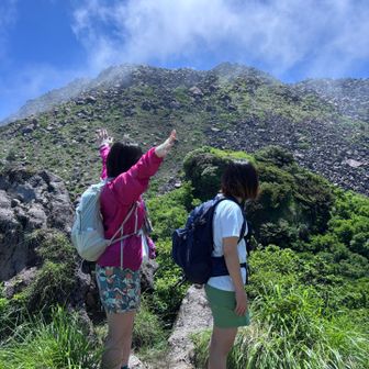 平成新山と同期生の山友お二人