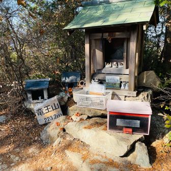 竜王山🔺
💩の置き物ありw 