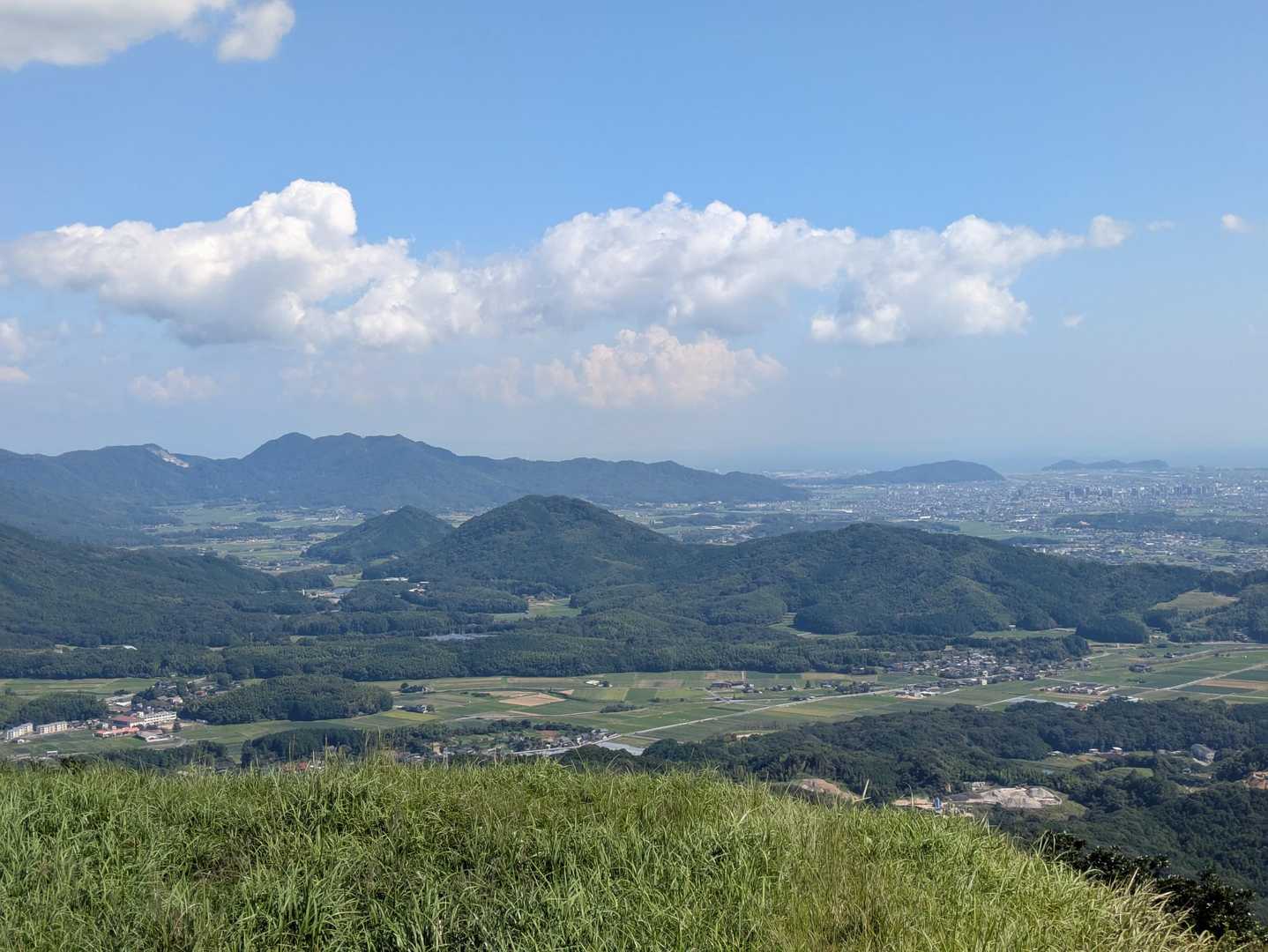 山頂から