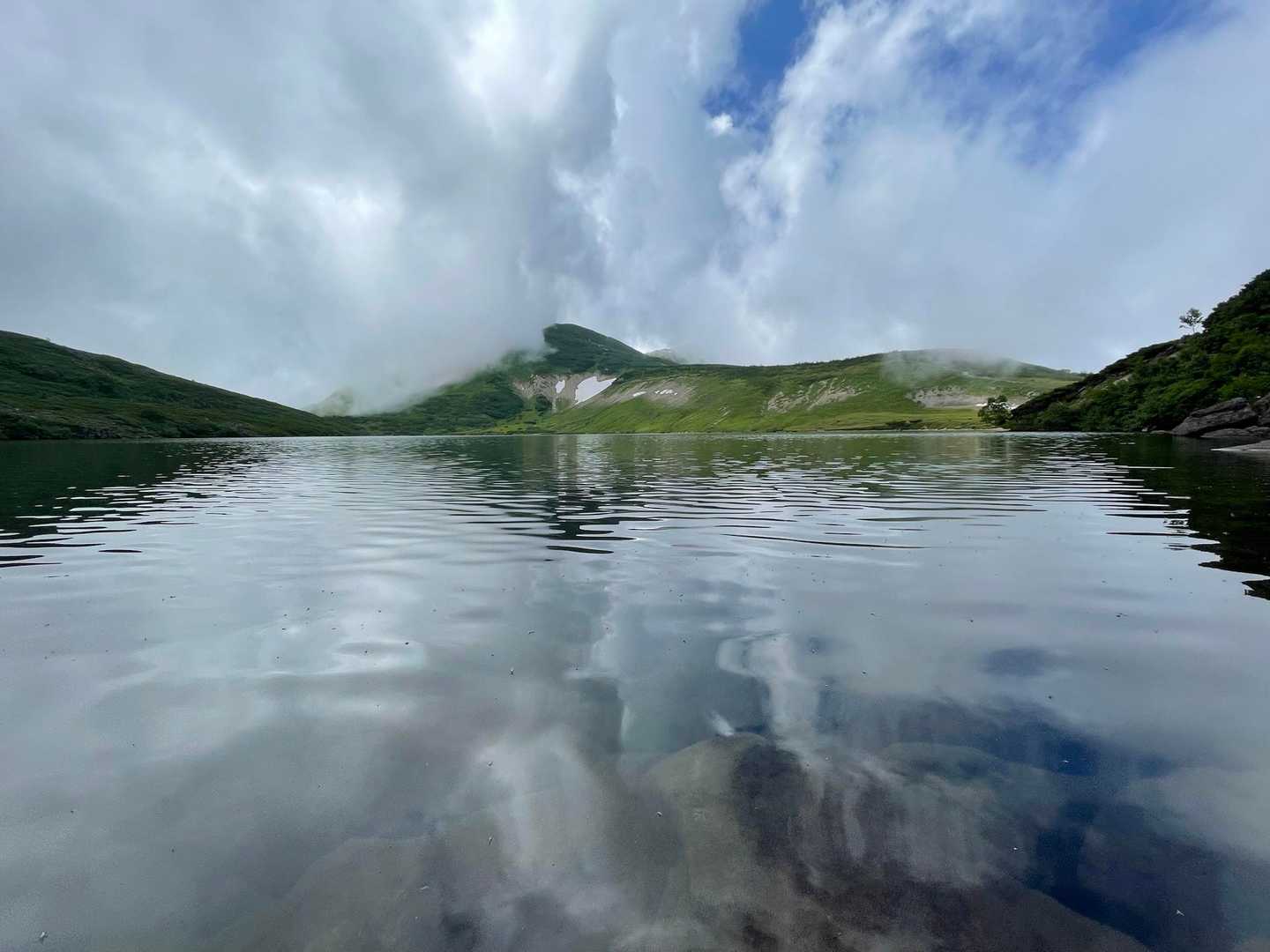 栂池ロープウェイ 自然園駅-栂池登山道入口-天狗原-乗鞍岳 往復コースの写真