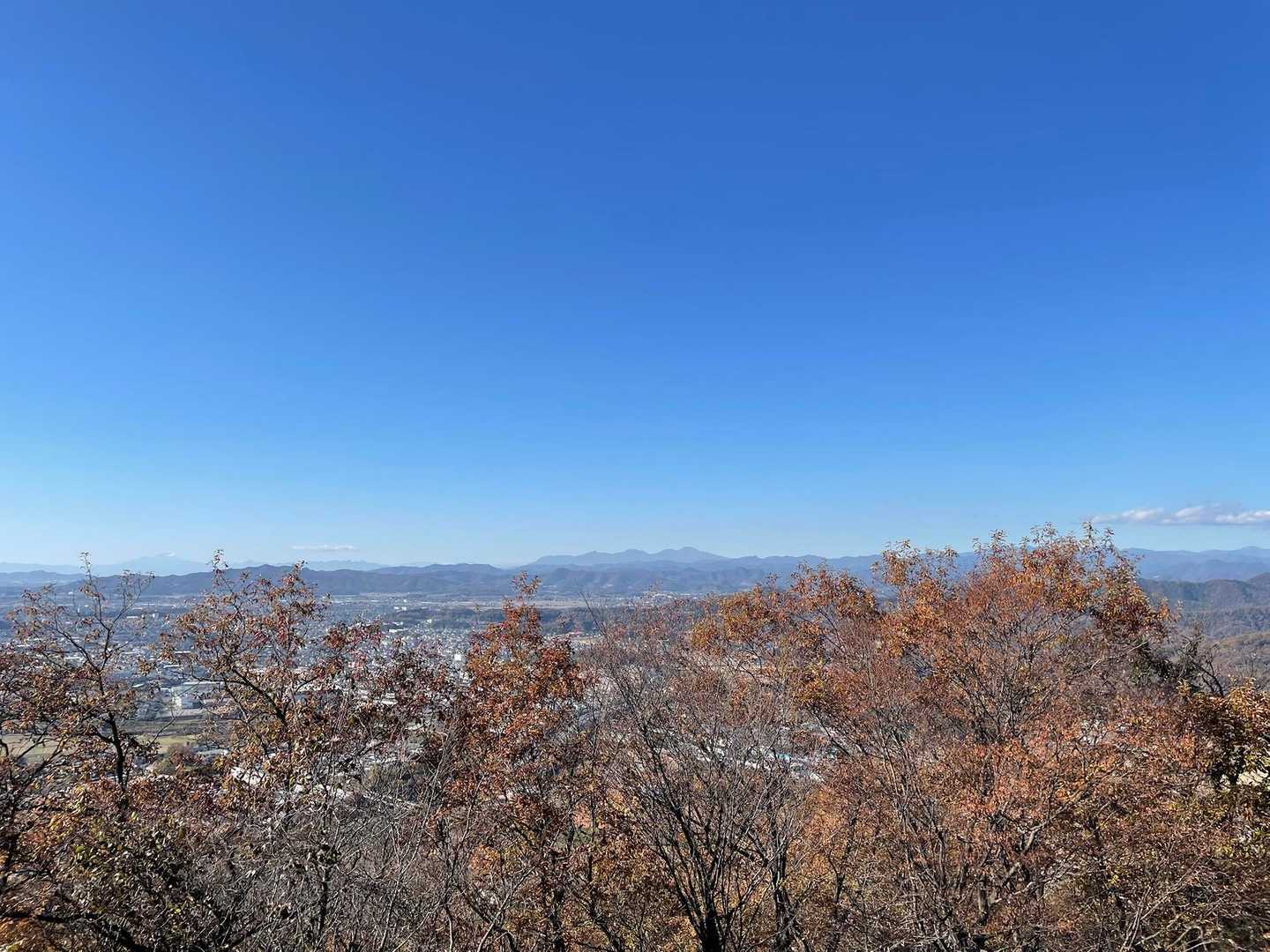 天気良いなぁー北側には日光白根山🏔️がでんとしてます〜