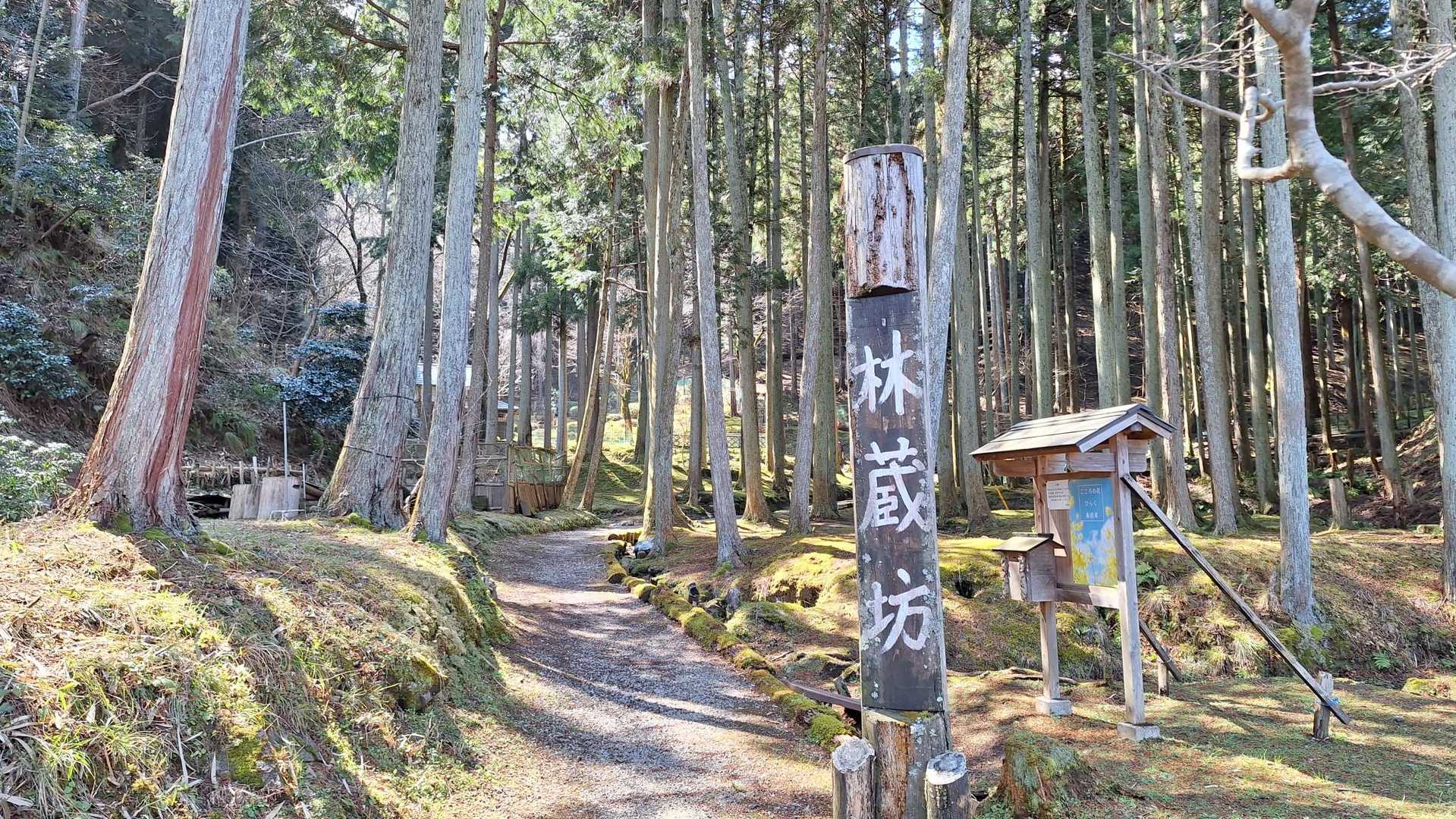 林蔵坊を越えて