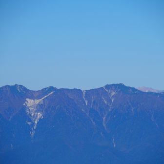 どっちかが木曽駒ヶ岳？