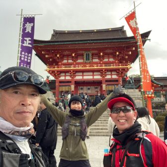 相変わらず凄い人
伏見稲荷神社