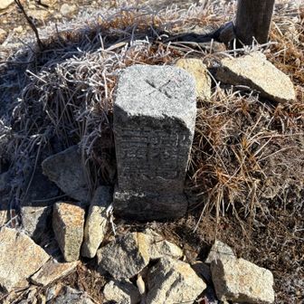 忘れてた三角点🔺