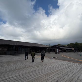 スタート地点へ戻ってきました