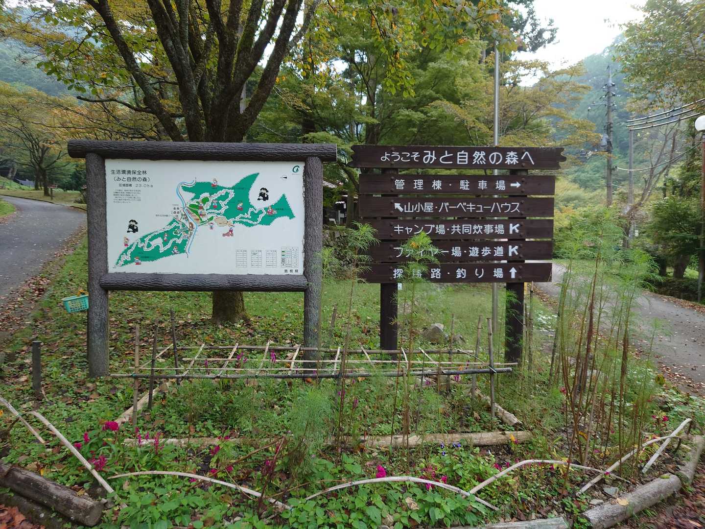 みと自然の森からスタート！