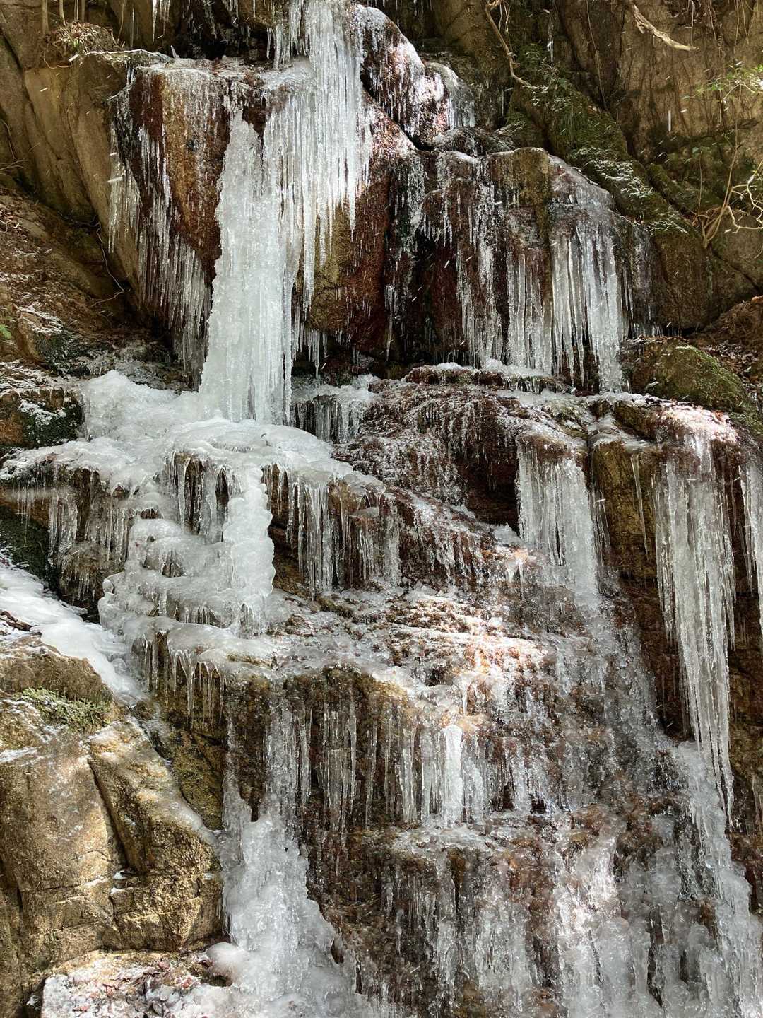 杣谷の氷瀑