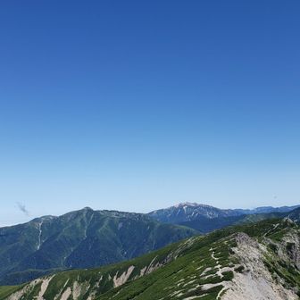 黒部五郎岳と薬師岳