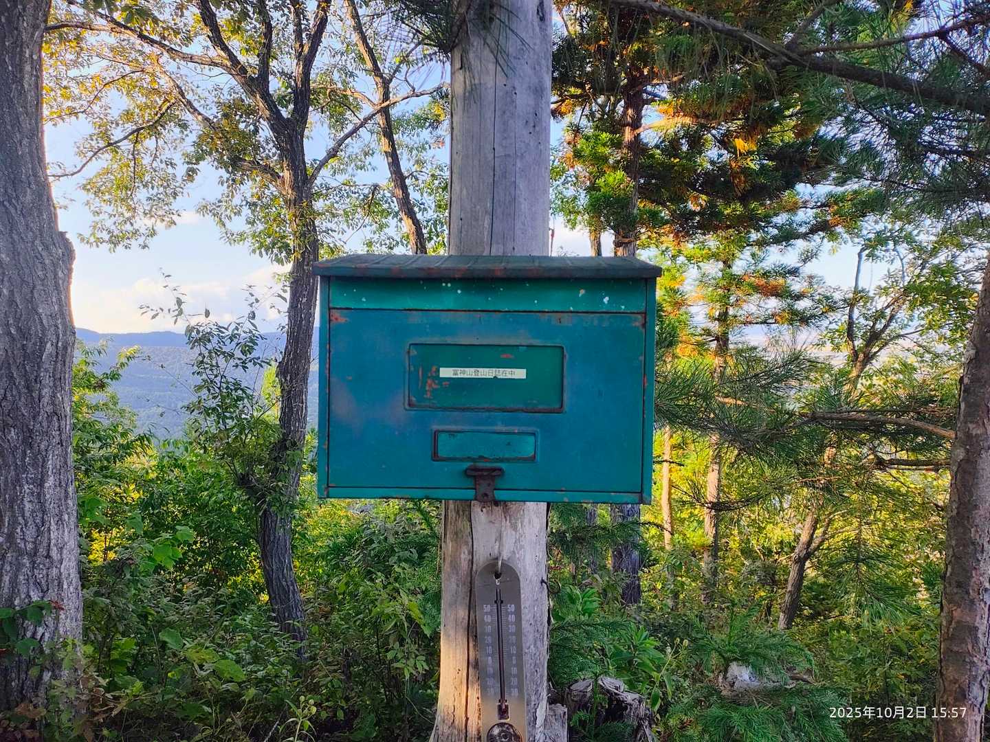 富神山 往復コースの写真