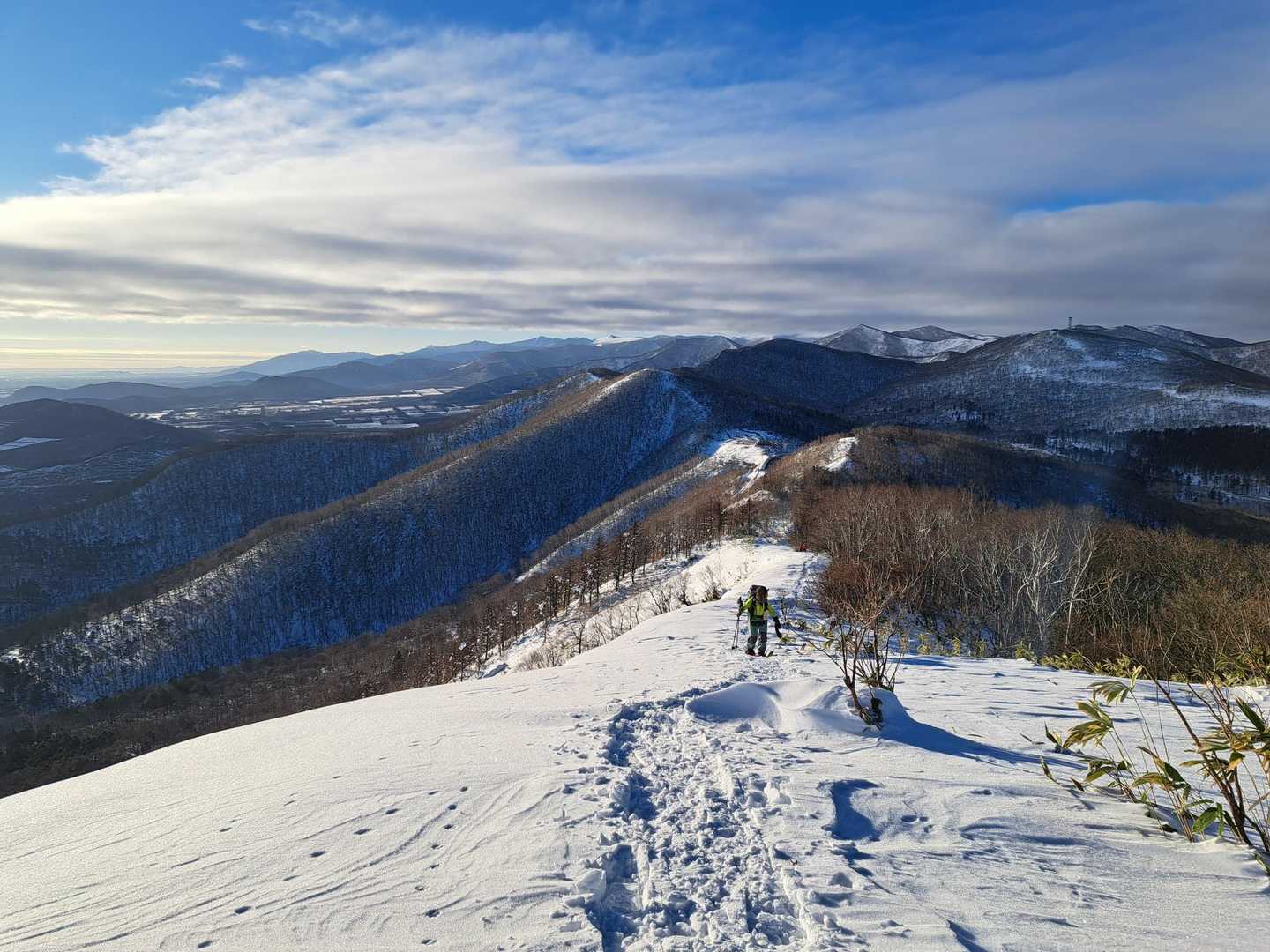 佐幌岳登山口-桜山-佐幌岳-奥佐幌岳 往復コースの写真